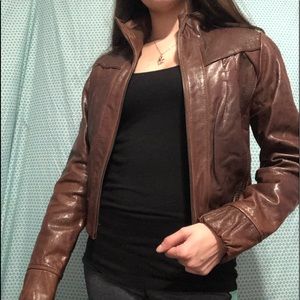 leather jacket